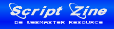 Script Zine, webmaster help in English and Dutch!